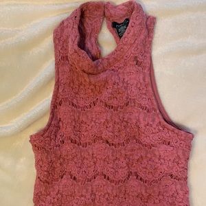 CHILDREN’S LACE PINK TANK